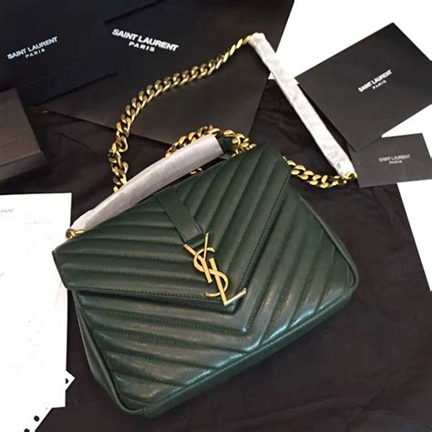 ysl grüne tasche|YSL taschen.